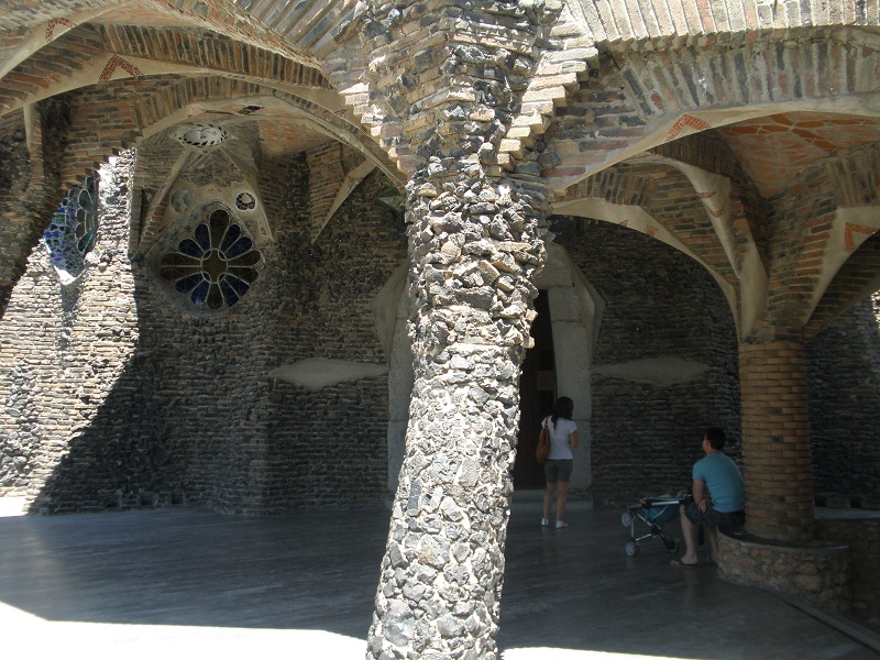 Colonia Guell Gaudi Spamje