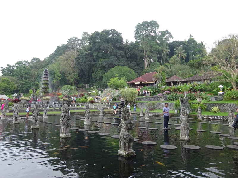 Indonesië Watertempels op Bali Taman Tirta Gangga