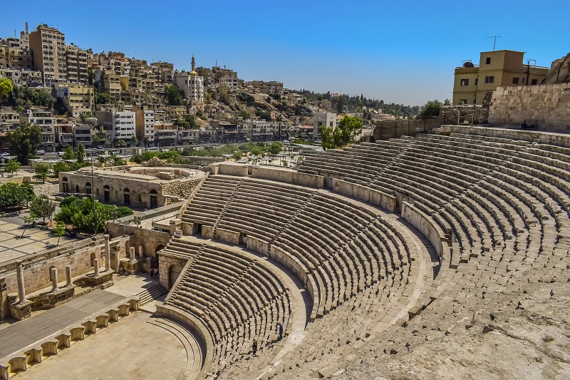 Jordanië Amman amfitheater