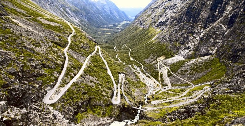 Roadtrip Scandinavië trollstigen Noorwegen