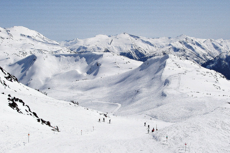 blackcomb Skiën in Canada wintersport
