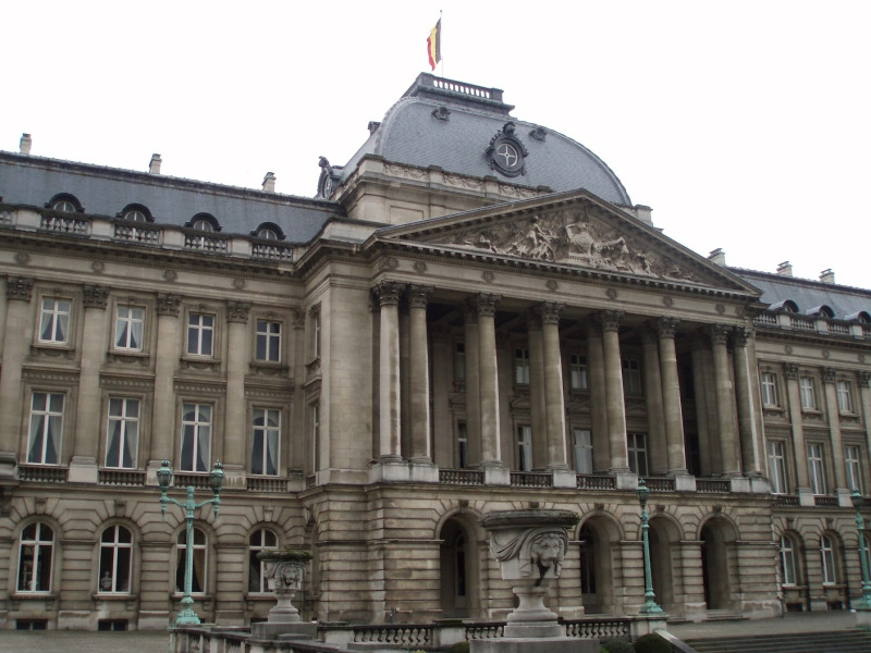 Kuifje in Brussel Koninklijk Paleis België