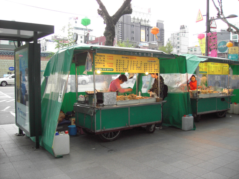 street food Seoul Korea