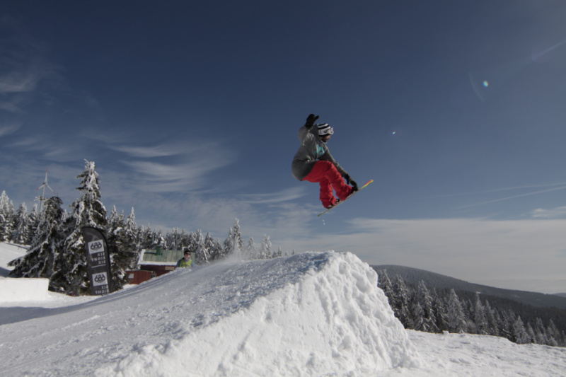 Wintersport in Tsjechië Snowboarding Klínovec