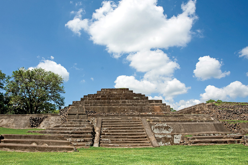 Tazumal Maya ruine