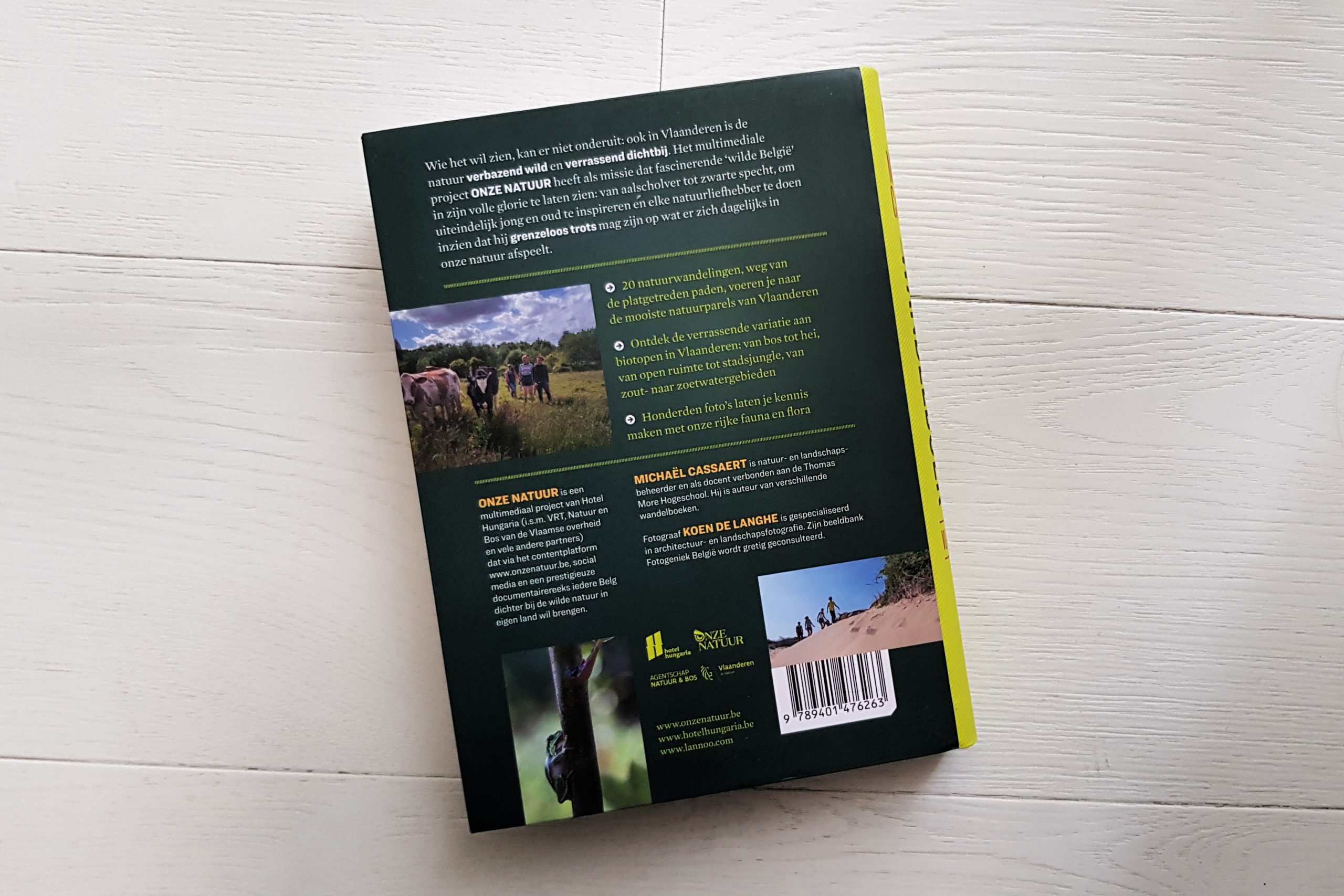 Wandelboek Onze Natuur Vlaanderen