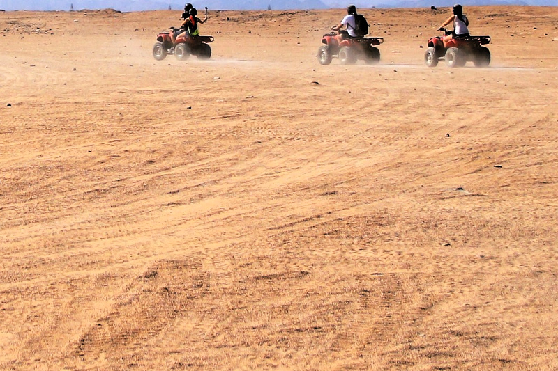 quad woestijn safari