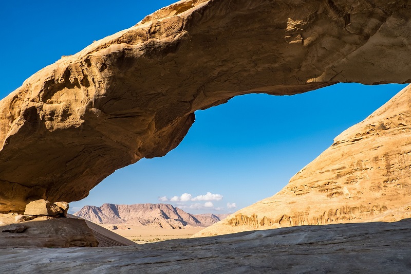 Jordanië Wadi Rum boog