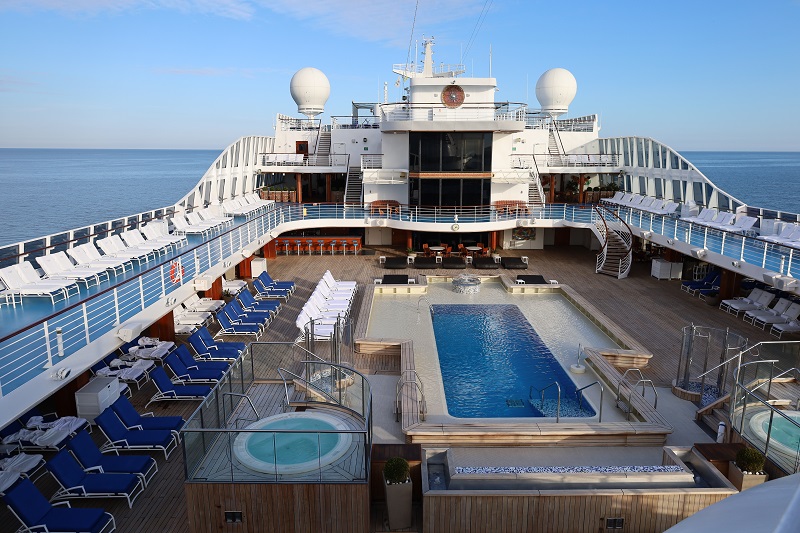 Oceania Cruises Oceania Marina overzicht dek zwembad