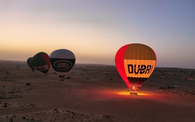 Ballonvaart Dubai | De zon in de woestijn op zien komen