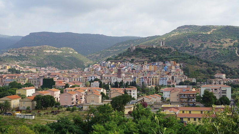 Leukste dorpjes op Sardinië Bosa Italië