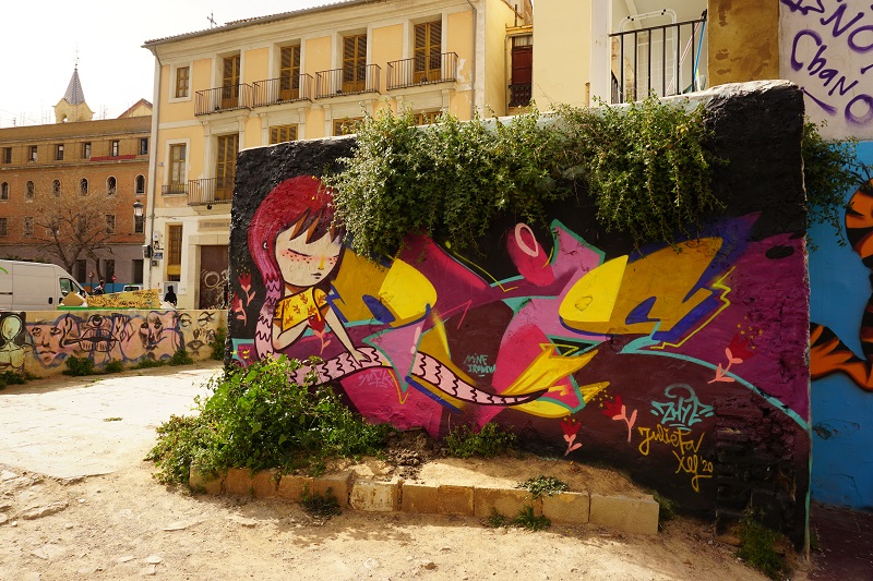 Wat te doen in Valencia Spanje street art