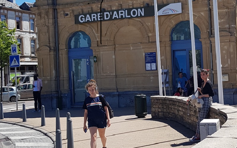 Per trein door Wallonië Gare d'Arlon