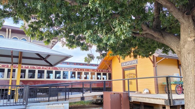 Grapevine Vintage Railroad Railway Station
