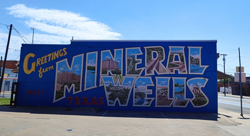 Mineral Wells sign