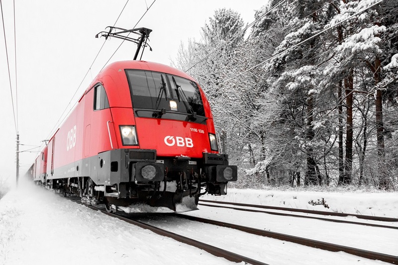 Wintersport per trein Nightjet Oostenrijk