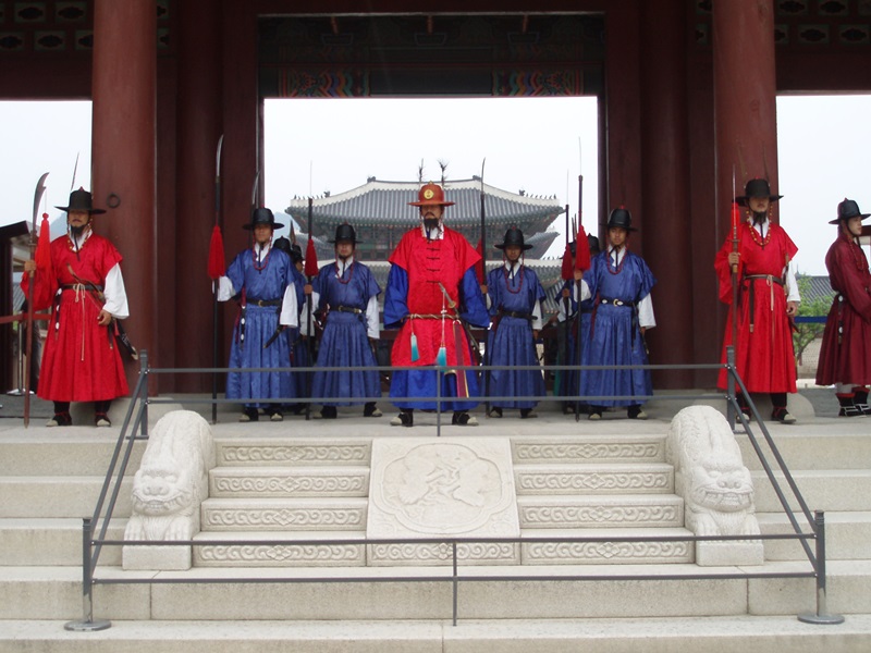gyeongbokgung palace paleis Seoul Zuid Korea