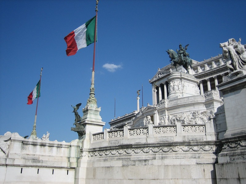 monument van Victor Emanuel II Italie