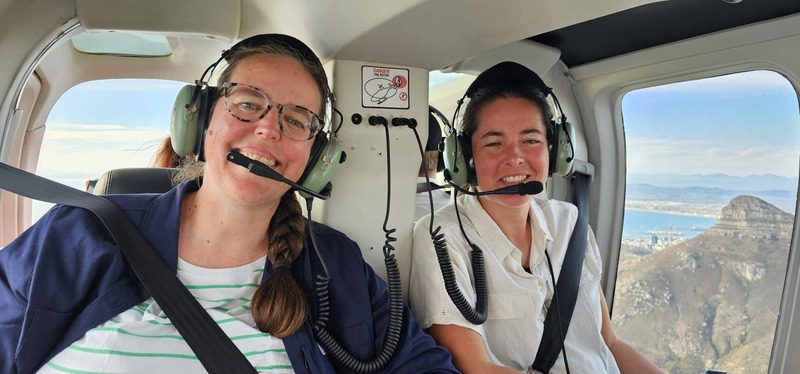 Helicoptervlucht Kaapstad Tafelberg Robben Island