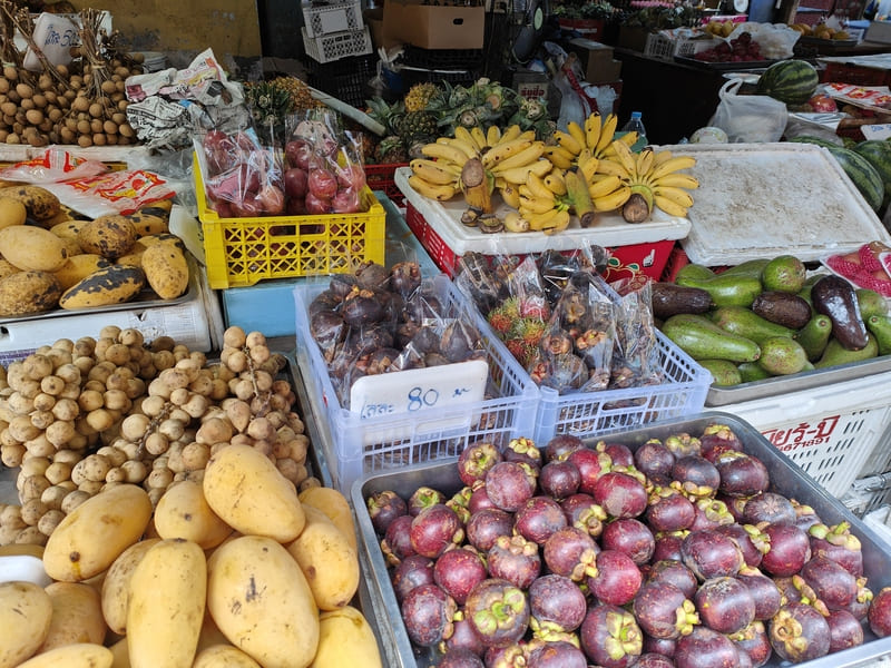 Thailand groente en fruit