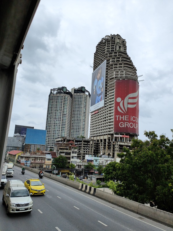 Sathorn Unique Tower Bangkok Thailand Urbex