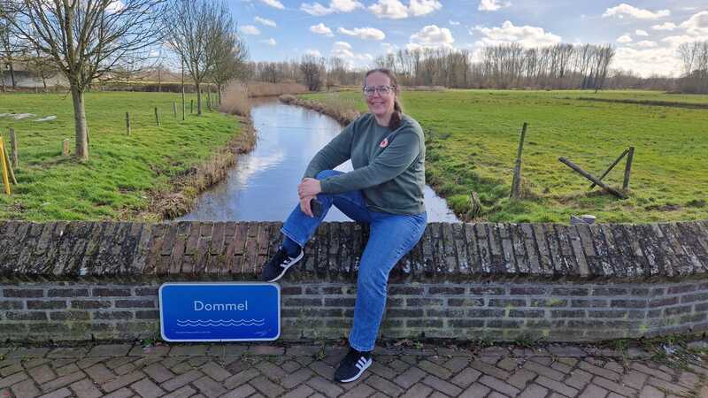 Nederland Brabant wandelen Dommelpad