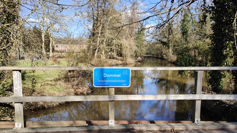 rivier de Dommel Dommelpad wandelpad wandelen Brabant Nederland