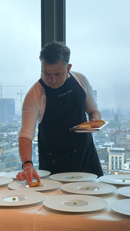 chef Yuri Wiesen van Restaurant Wiesen