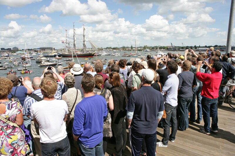 SAIL Amsterdam bron:Stadsarchief Amsterdam