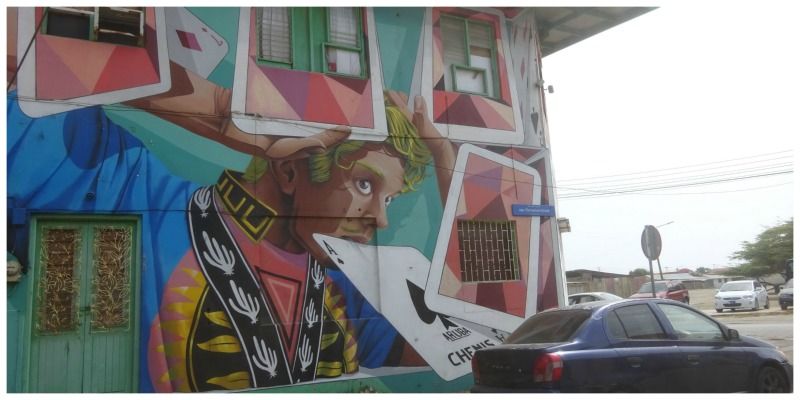 San Nicolas is dé toffe street art stad op Aruba, kijk zelf maar