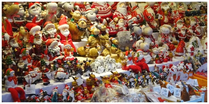 Kerstmarkt merchendise