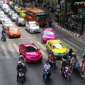 Thailand In de taxi met White Flag van Dido