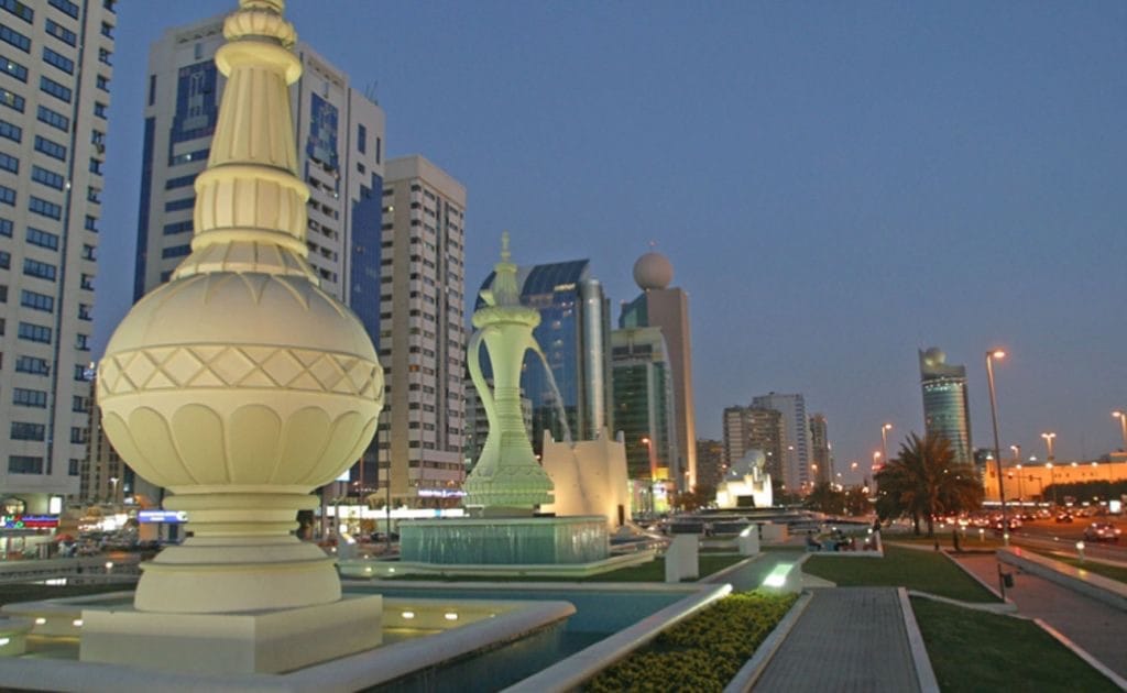 Abu Dhabi Midden Oosten Verenigde Arabische Emiraten