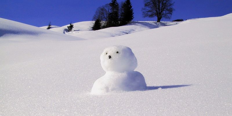 wintersport sneeuwpop